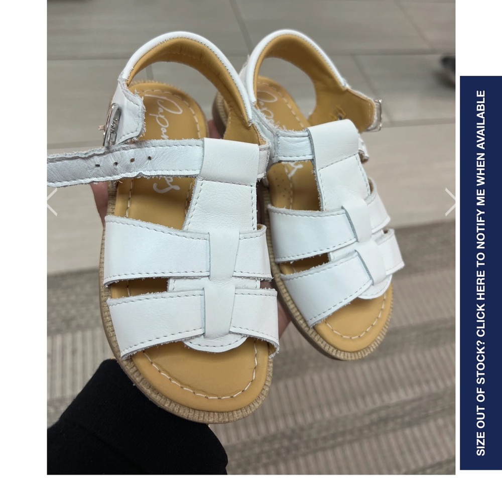 Worn once toddler sandals